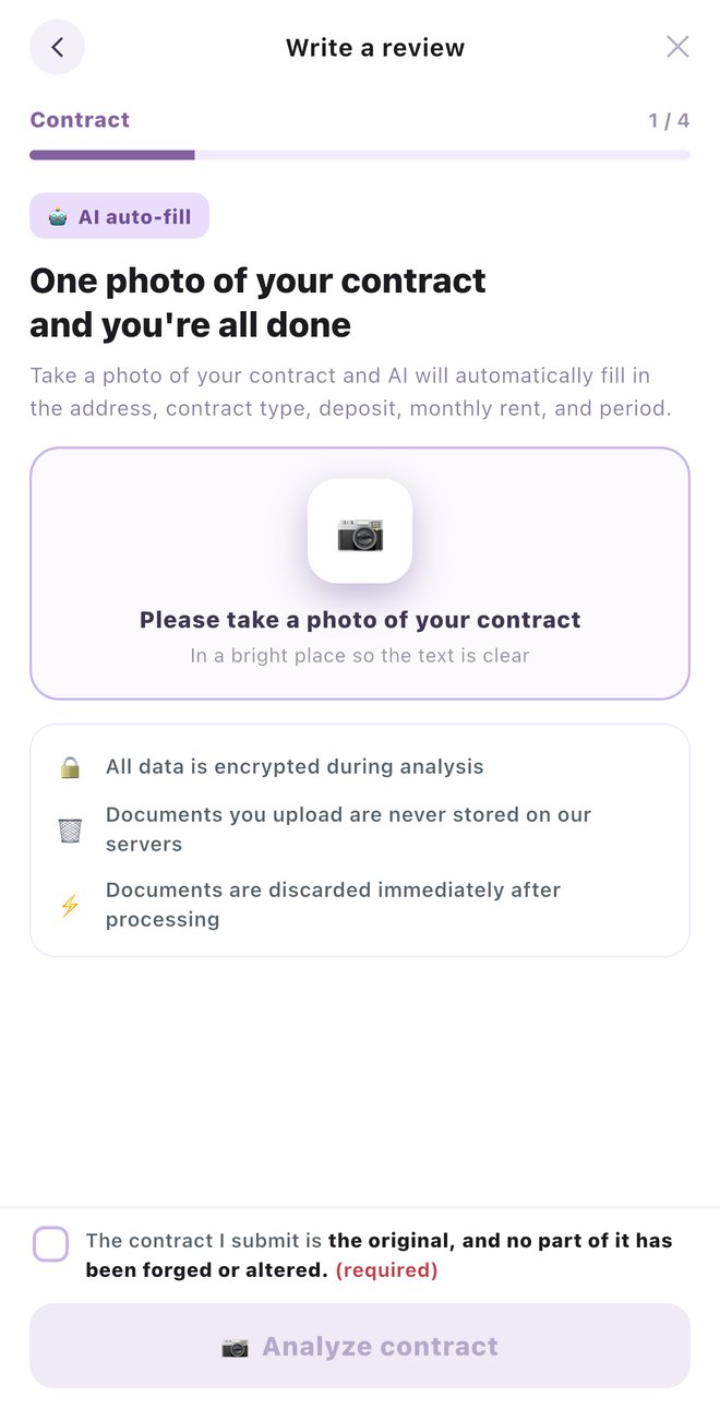 Creating a verified review